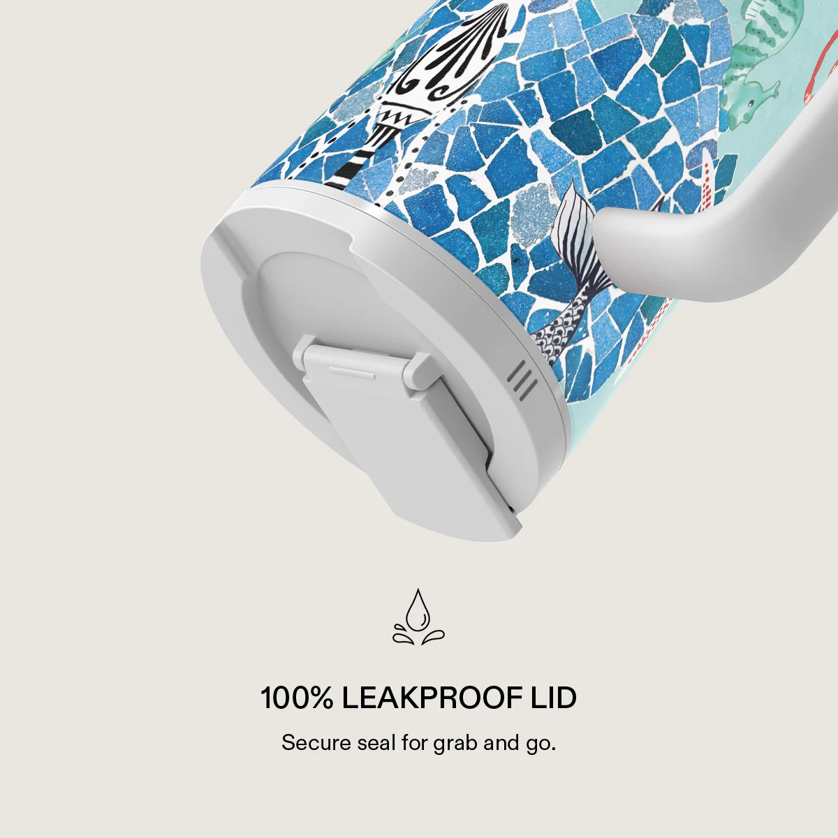 Aegean Affair - EasyGrip Travel Mug - Image 3