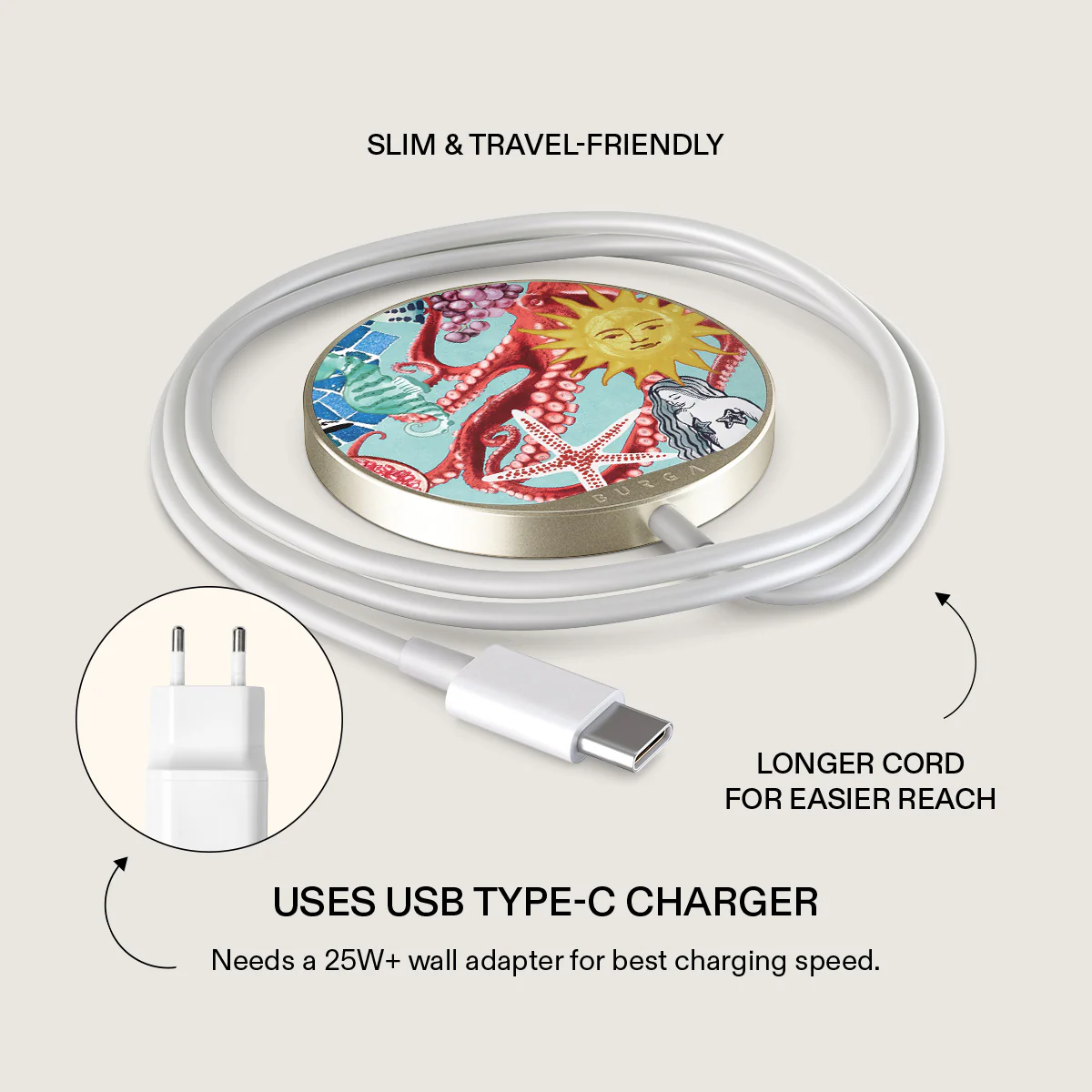 Aegean Affair - Magnetic Wireless Charger - Image 3