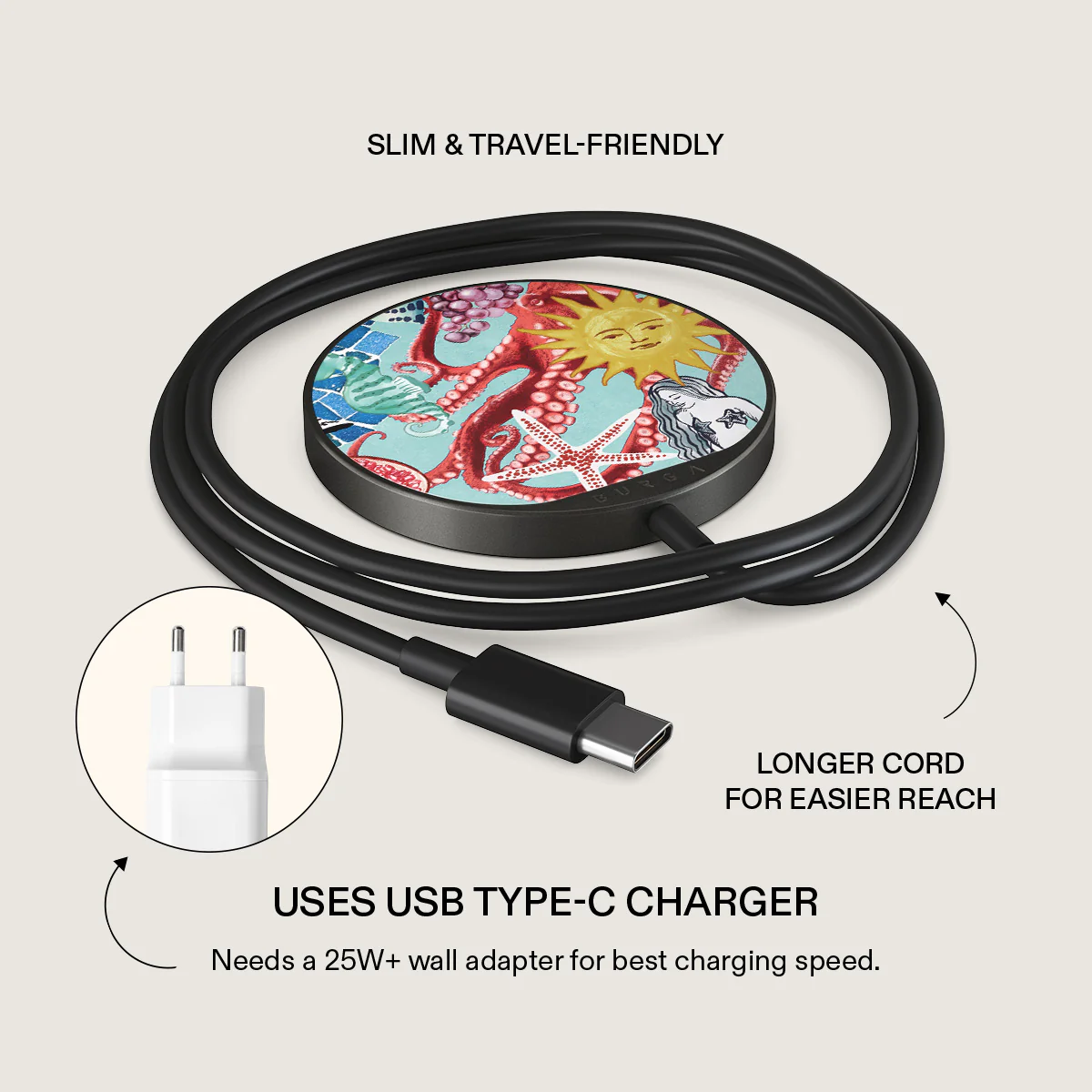 Aegean Affair - Magnetic Wireless Charger - Image 6