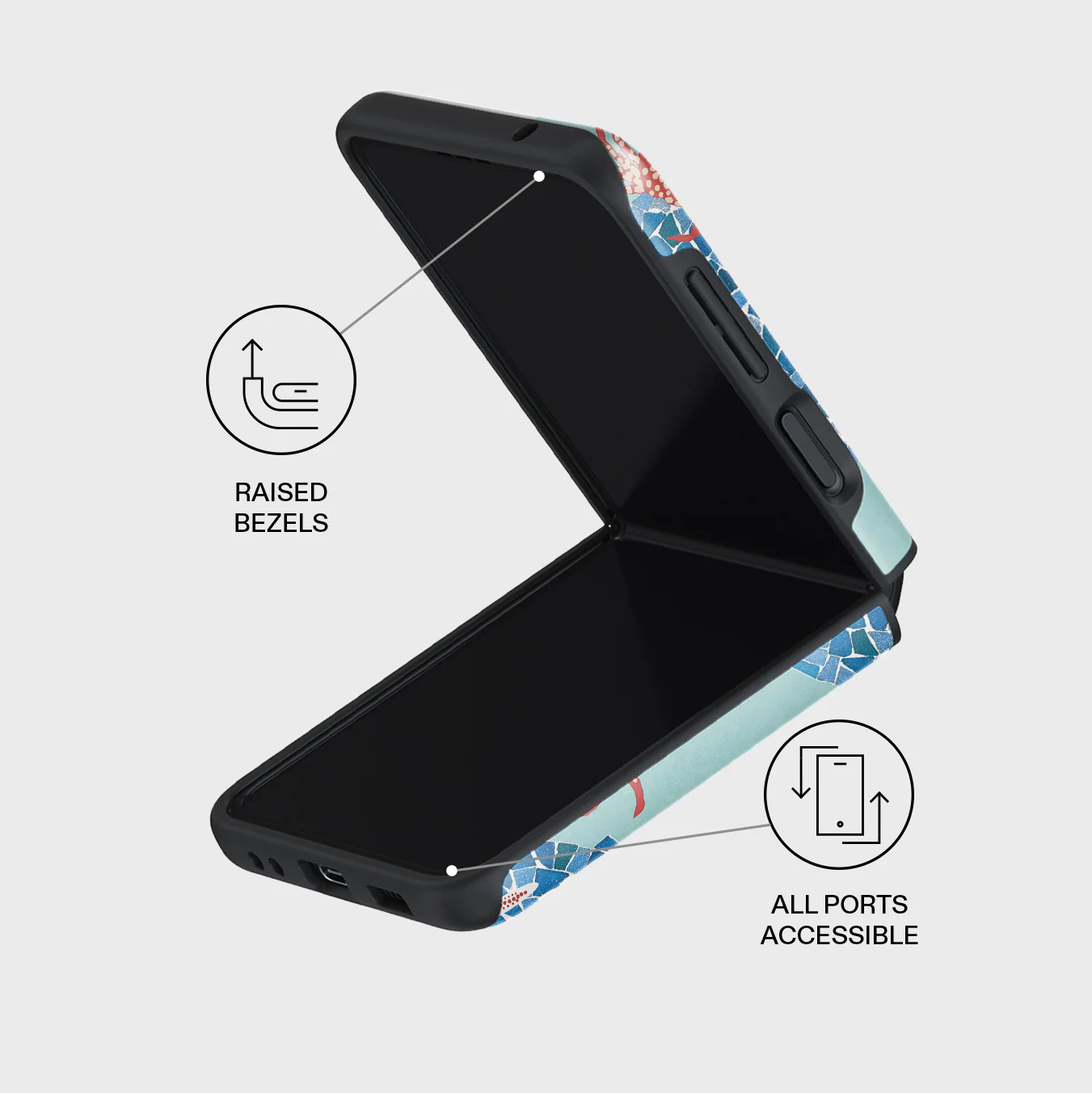Aegean Affair - Samsung Galaxy Z Flip 3 Case - Image 3