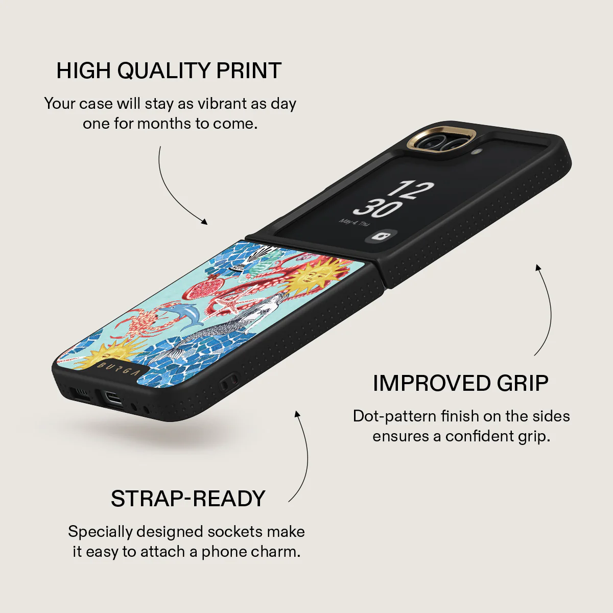 Aegean Affair - Samsung Galaxy Z Flip 5 Case - Image 12
