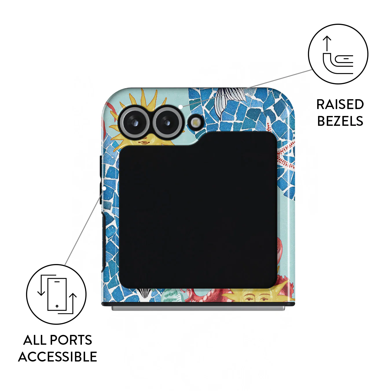 Aegean Affair - Samsung Galaxy Z Flip 6 Case - Image 3