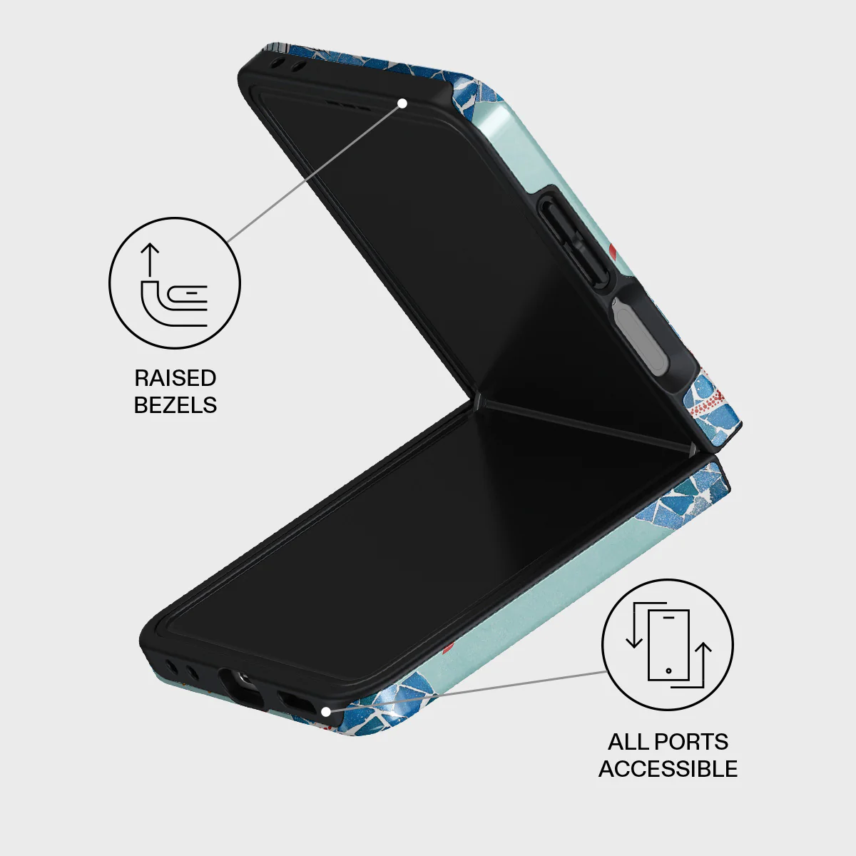 Aegean Affair - Samsung Galaxy Z Flip 7 Case - Image 3