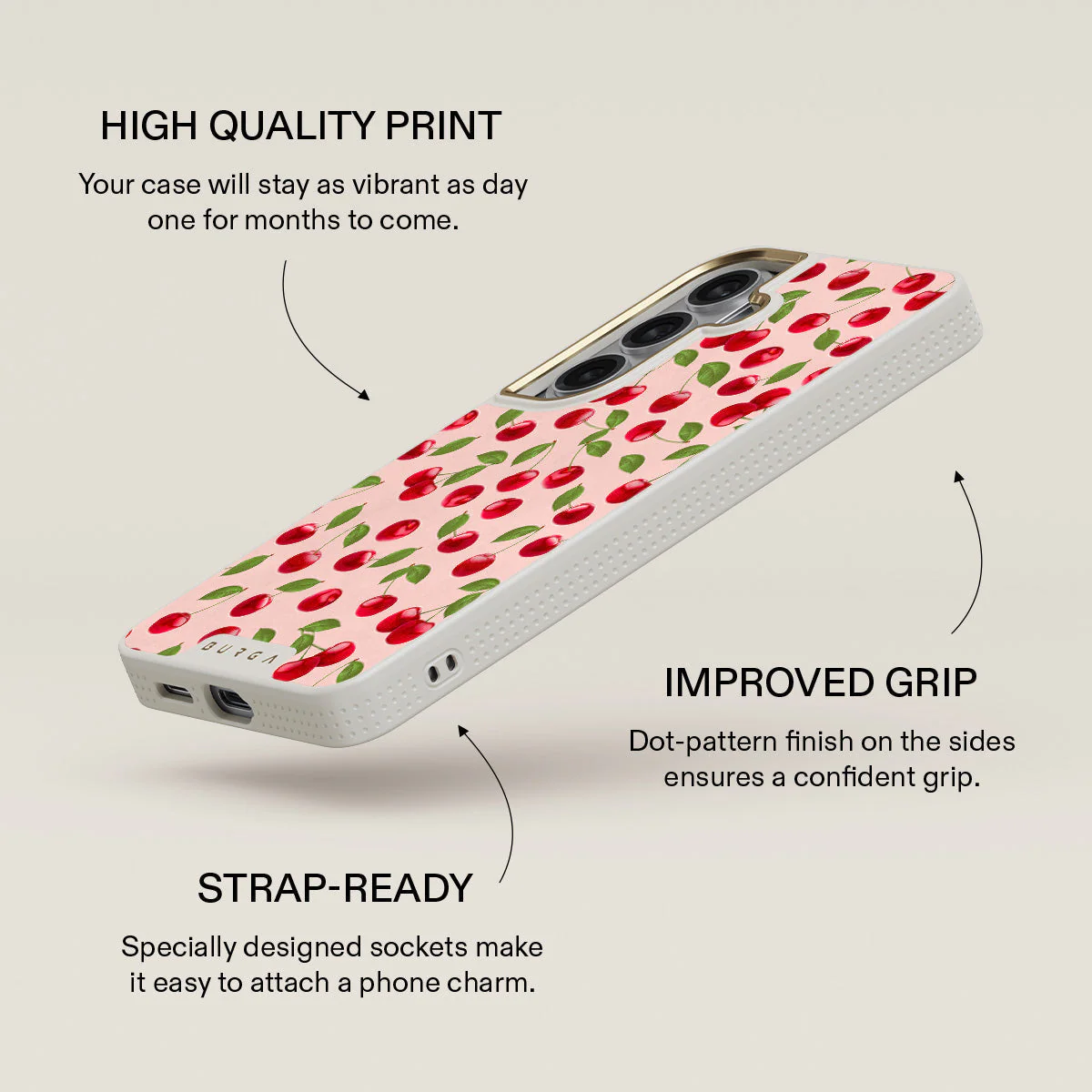 Afternoon Treat - Cherry Samsung Galaxy S26 Plus Case - Image 30