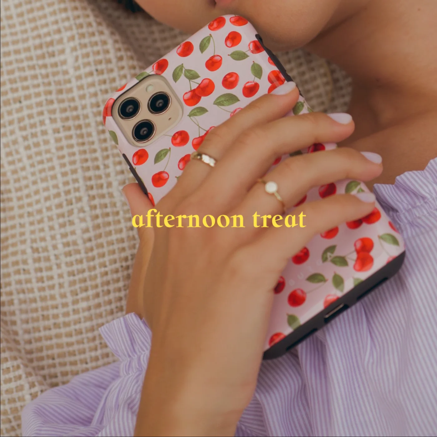 Afternoon Treat - Cherry Samsung Galaxy S26 Ultra Case - Image 64