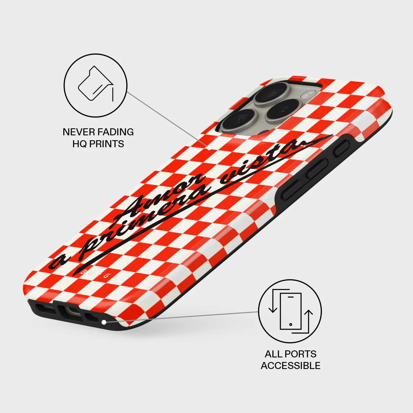 Amor - iPhone 16 Pro Max Case - Image 3