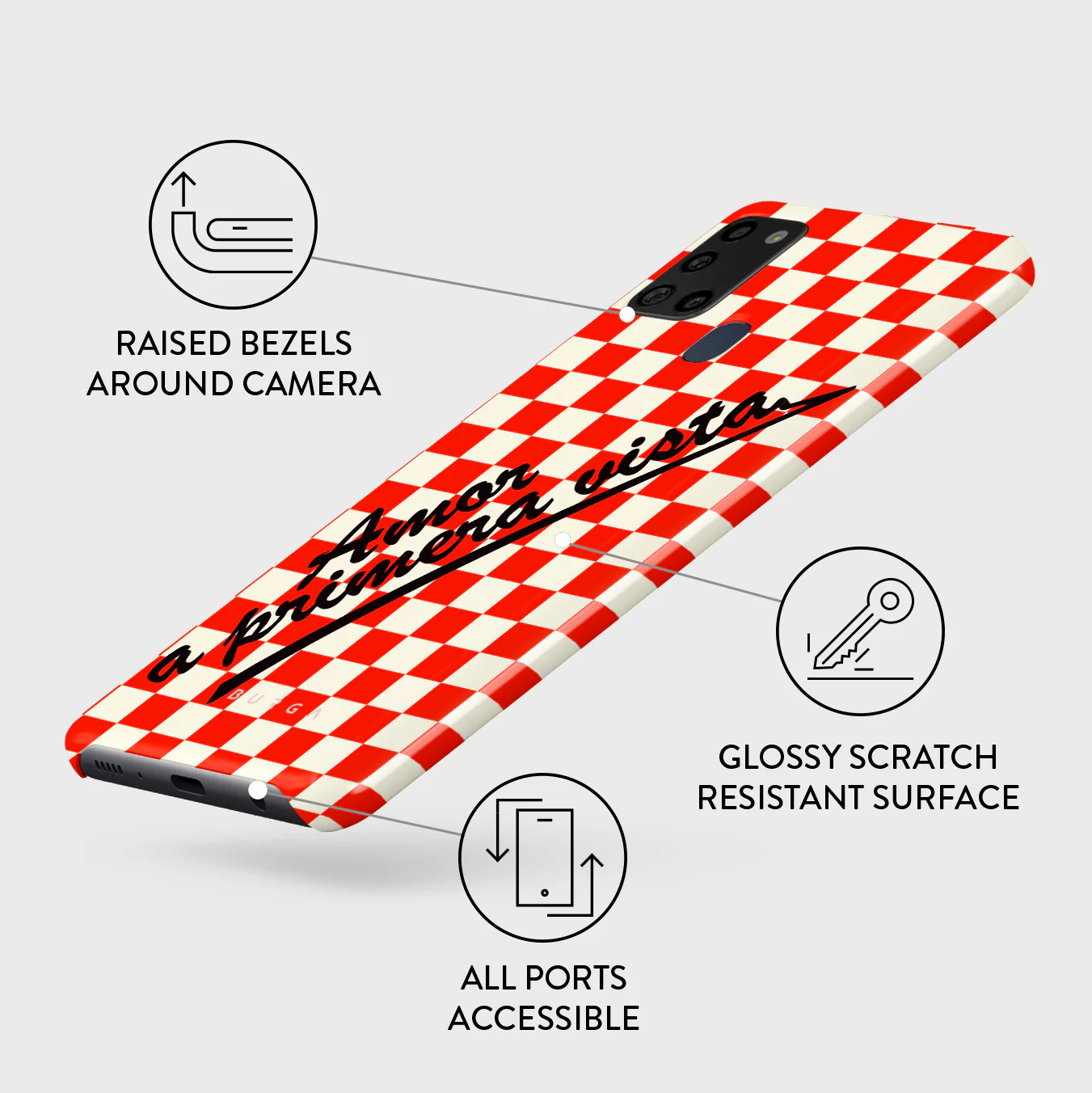 Amor - Samsung Galaxy A21s 4G Case - Image 3