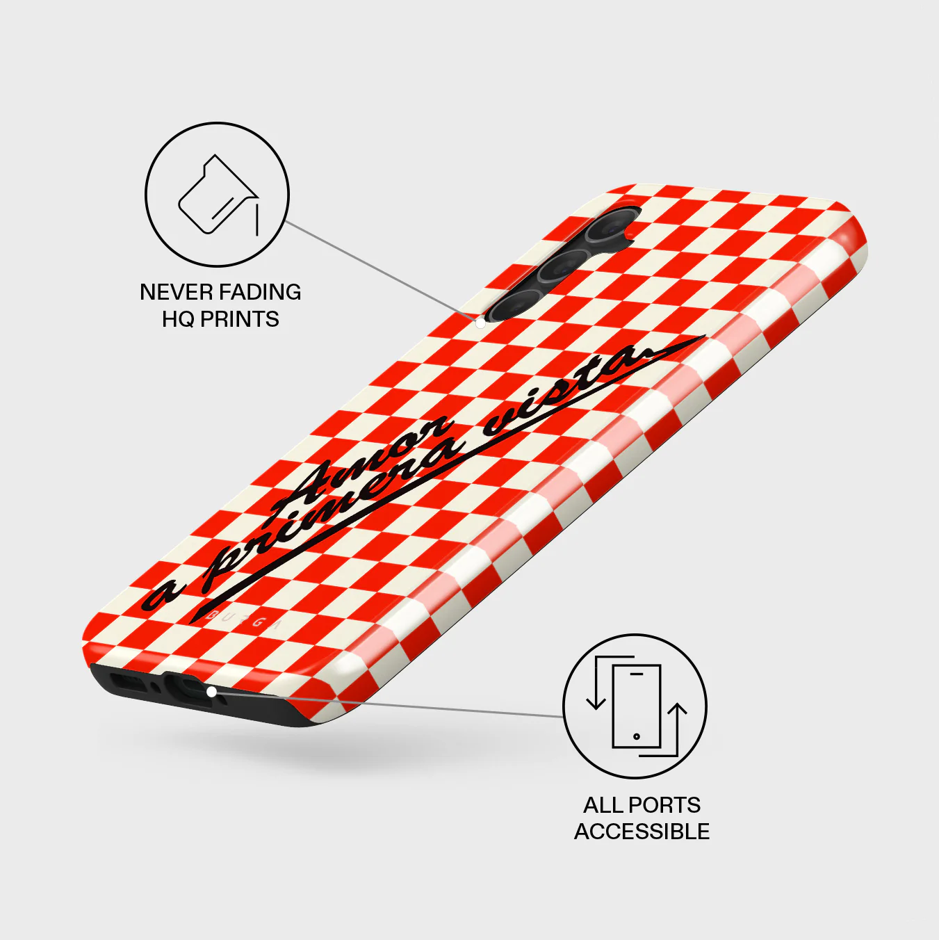 Amor - Samsung Galaxy A34 Case - Image 3