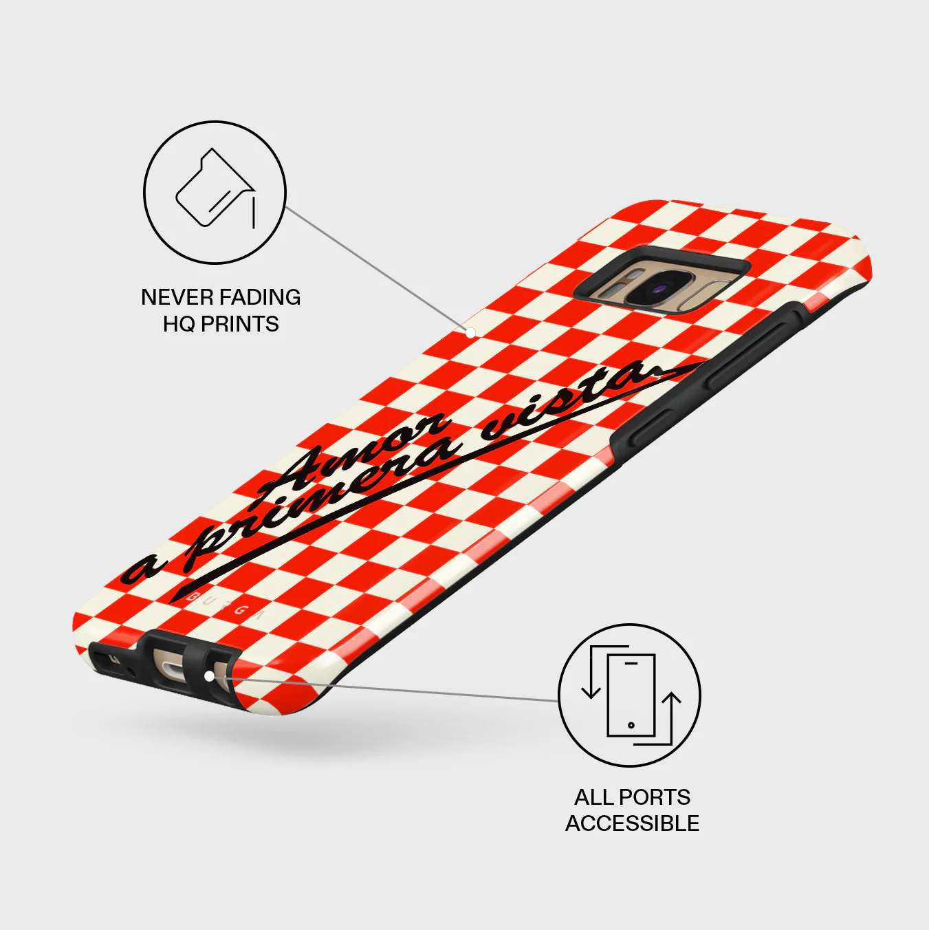 Amor - Samsung Galaxy S8 Case - Image 7
