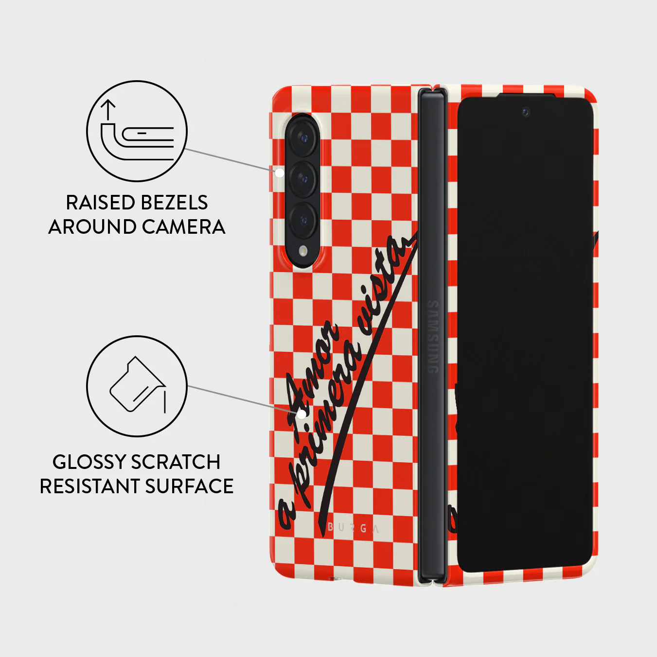 Amor - Samsung Galaxy Z Fold 3 Case - Image 3