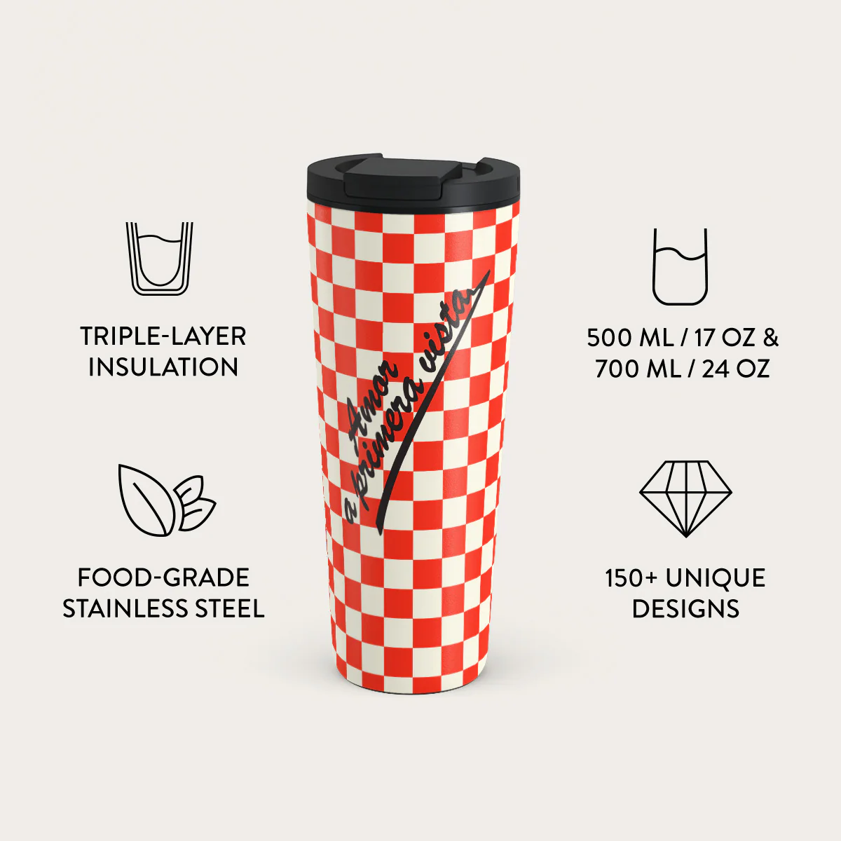 Amor - Travel Mug - Image 9