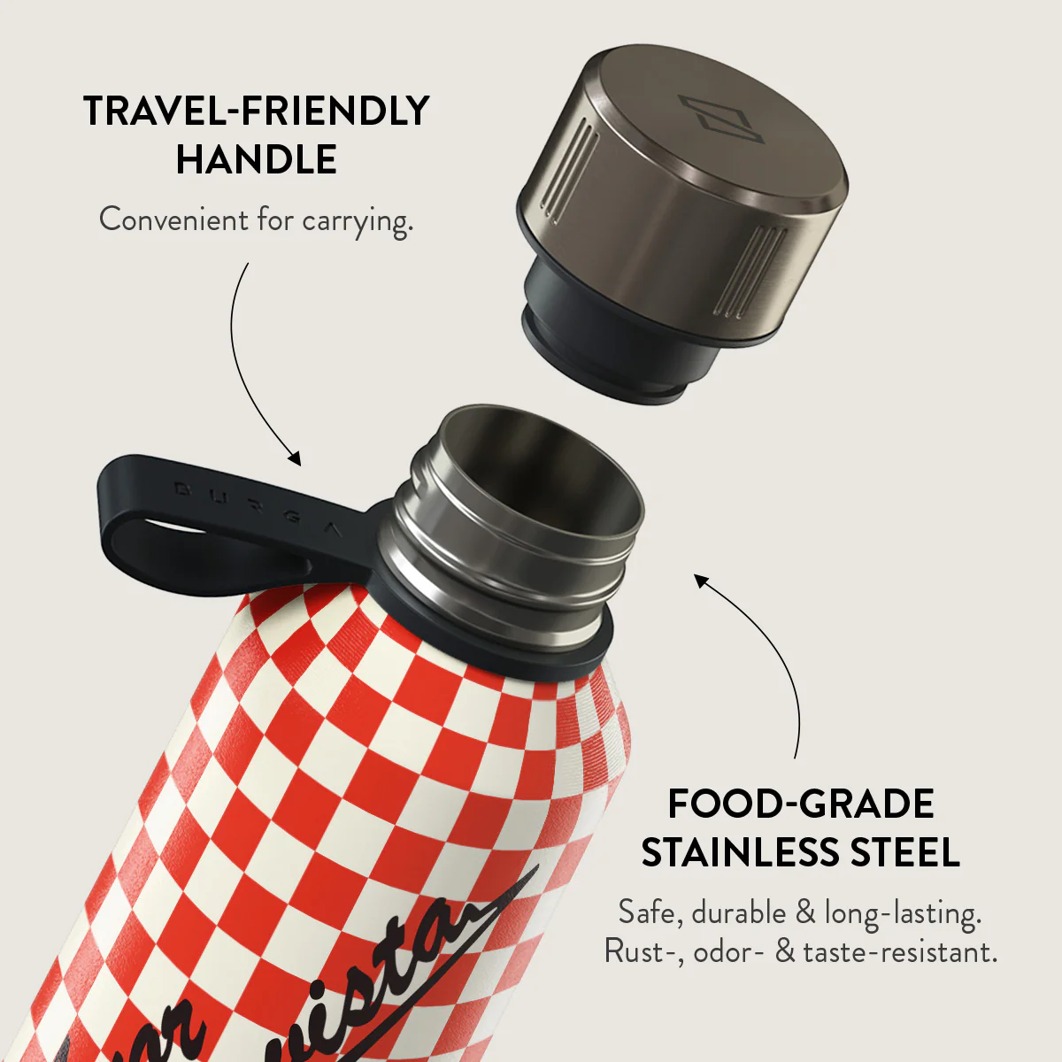 Amor - Water Bottle - Image 4