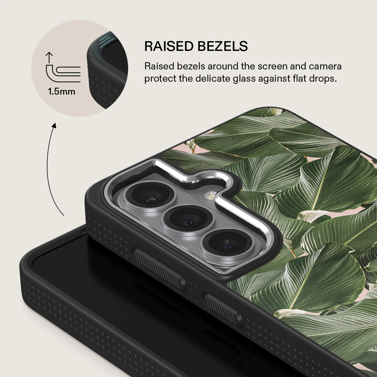 So Lush - Bannana Leaves Samsung Galaxy S26 Plus Case - Image 22