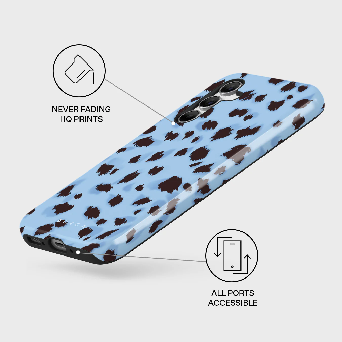Barely Awake - Samsung Galaxy A54 Case - Image 3