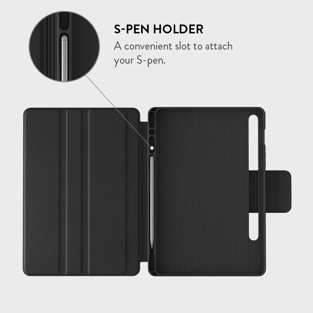 Barely Awake - Samsung Galaxy Tab S10+ Case - Image 5