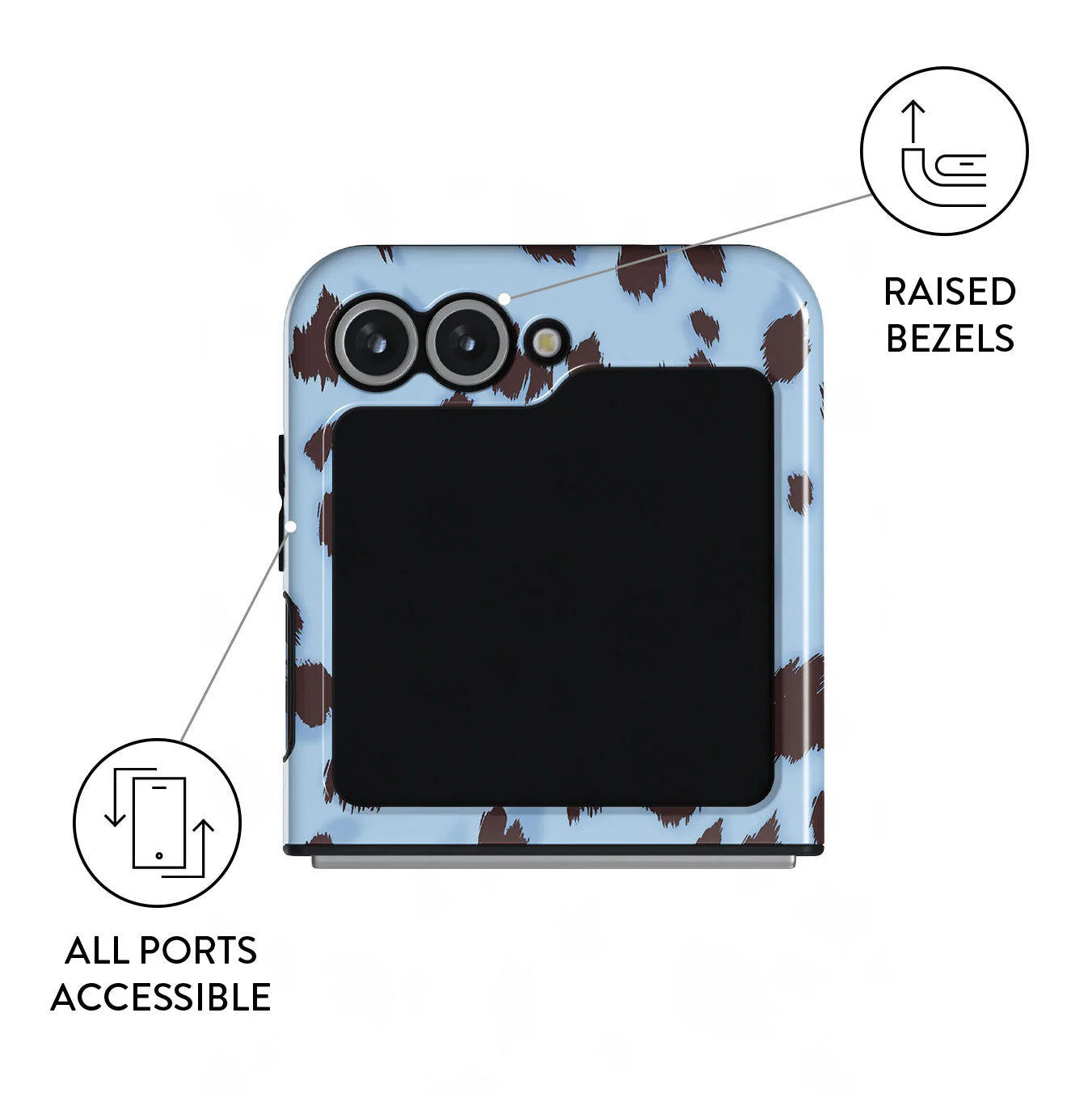 Barely Awake - Samsung Galaxy Z Flip 6 Case - Image 3