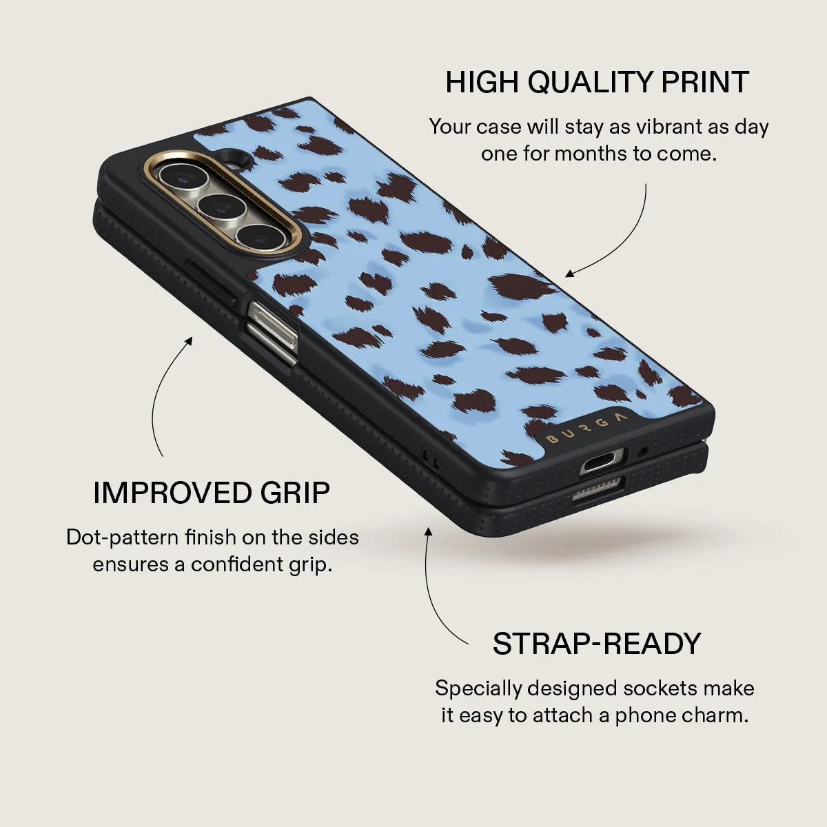 Barely Awake - Samsung Galaxy Z Fold 5 Case - Image 5