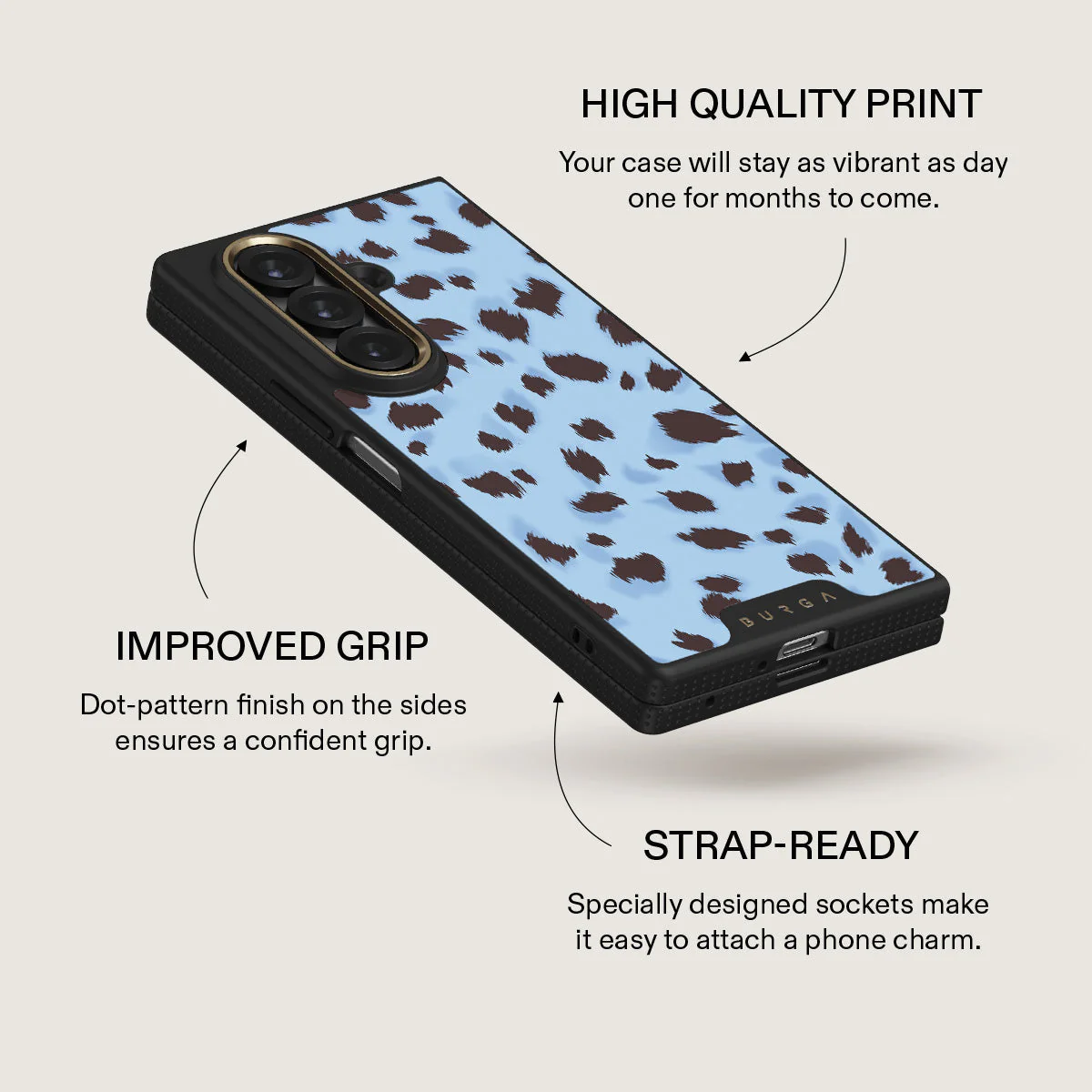 Barely Awake - Samsung Galaxy Z Fold 7 Case - Image 5