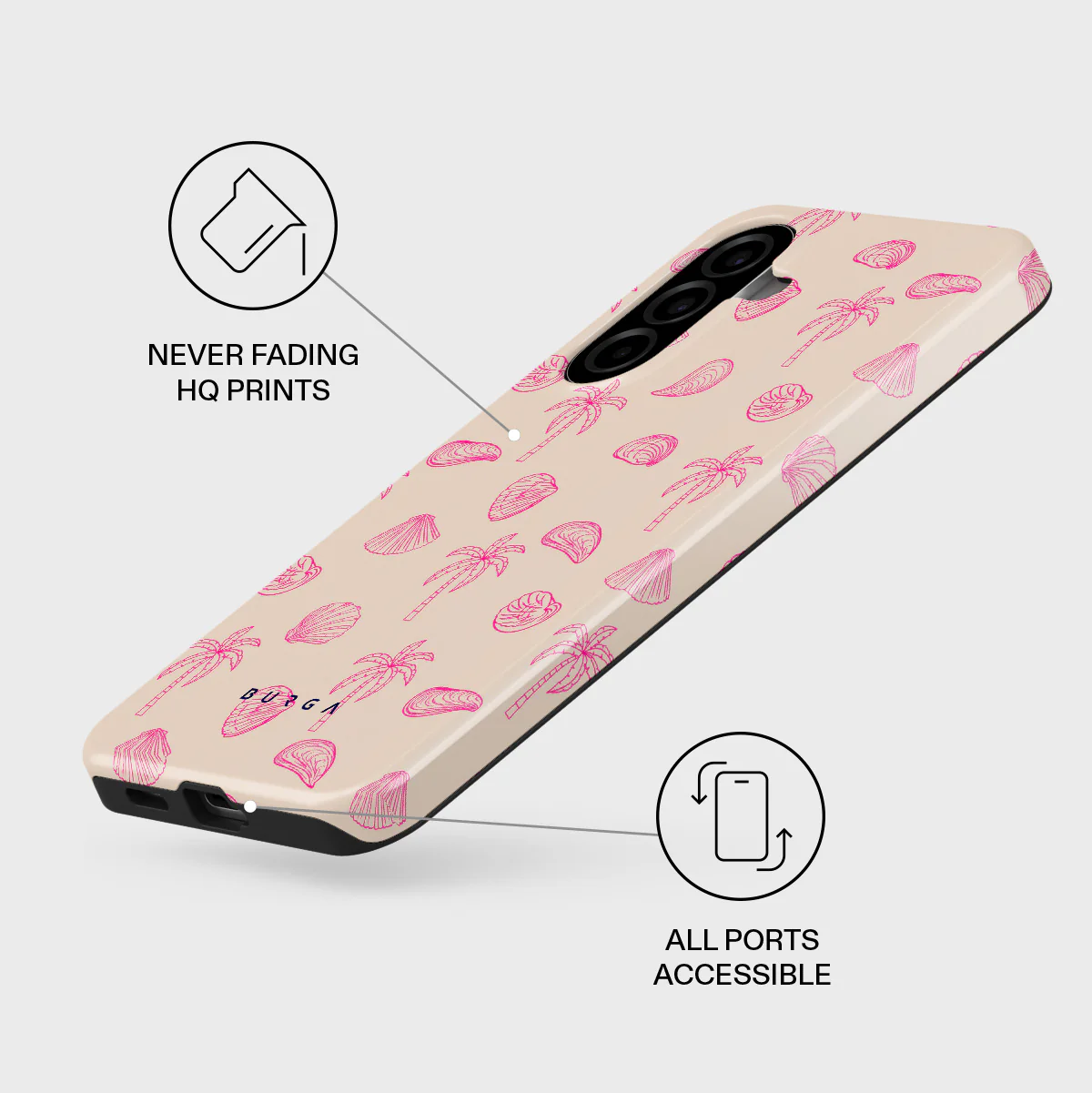 Beach Please - Samsung Galaxy A57 5G Case - Image 3