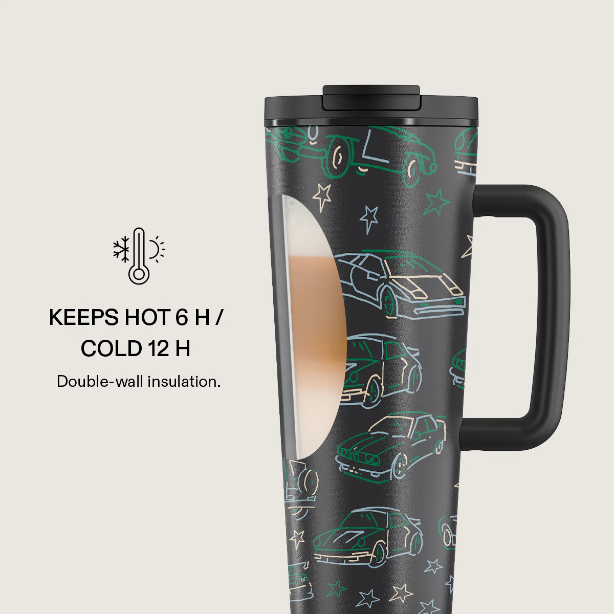 Big Dreams - EasyGrip Travel Mug - Image 4