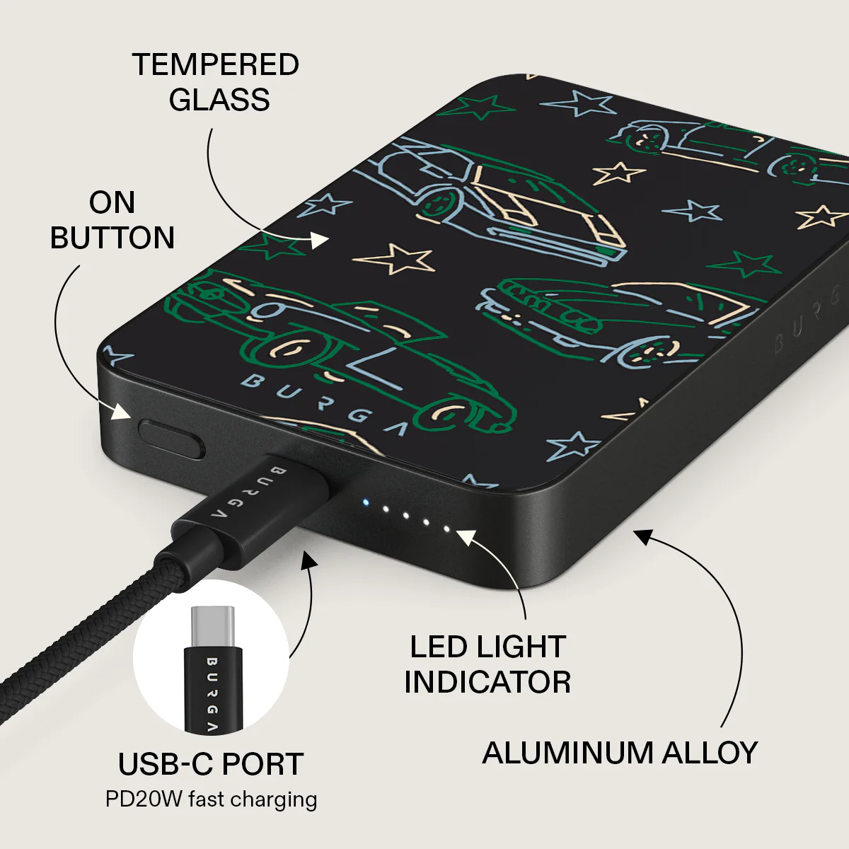 Big Dreams - Magnetic Power Bank - Image 20