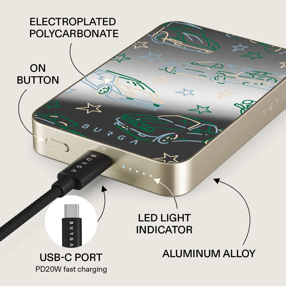 Big Dreams - Magnetic Power Bank - Image 70