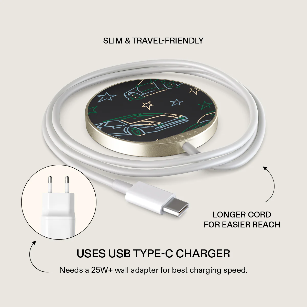 Big Dreams - Magnetic Wireless Charger - Image 3