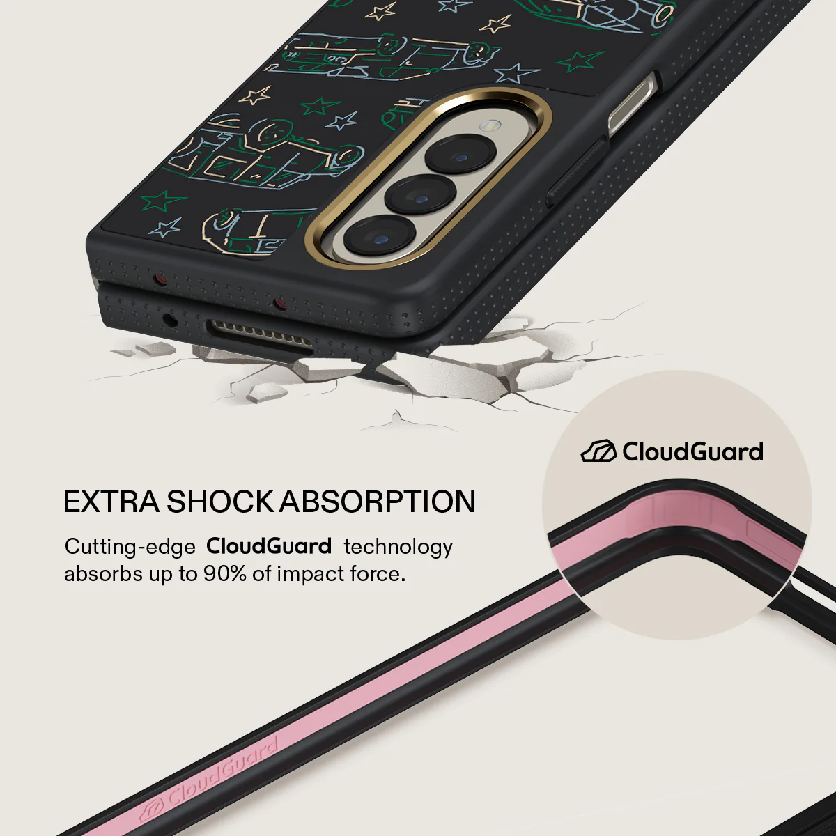 Big Dreams - Samsung Galaxy Z Fold 4 Case - Image 8