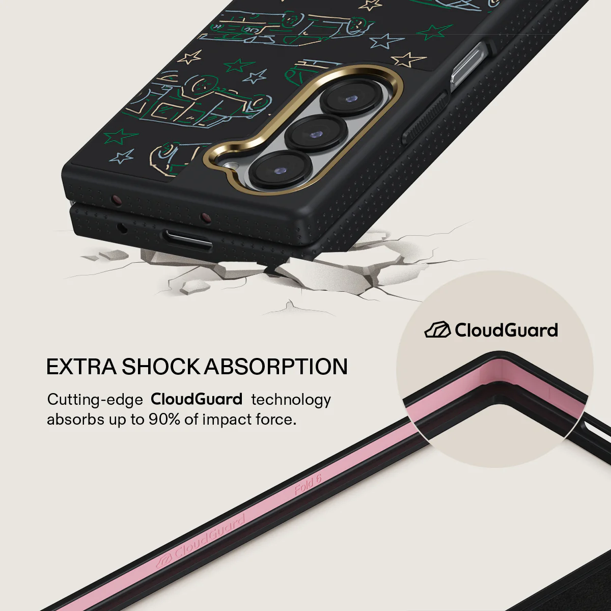Big Dreams - Samsung Galaxy Z Fold 6 Case - Image 3