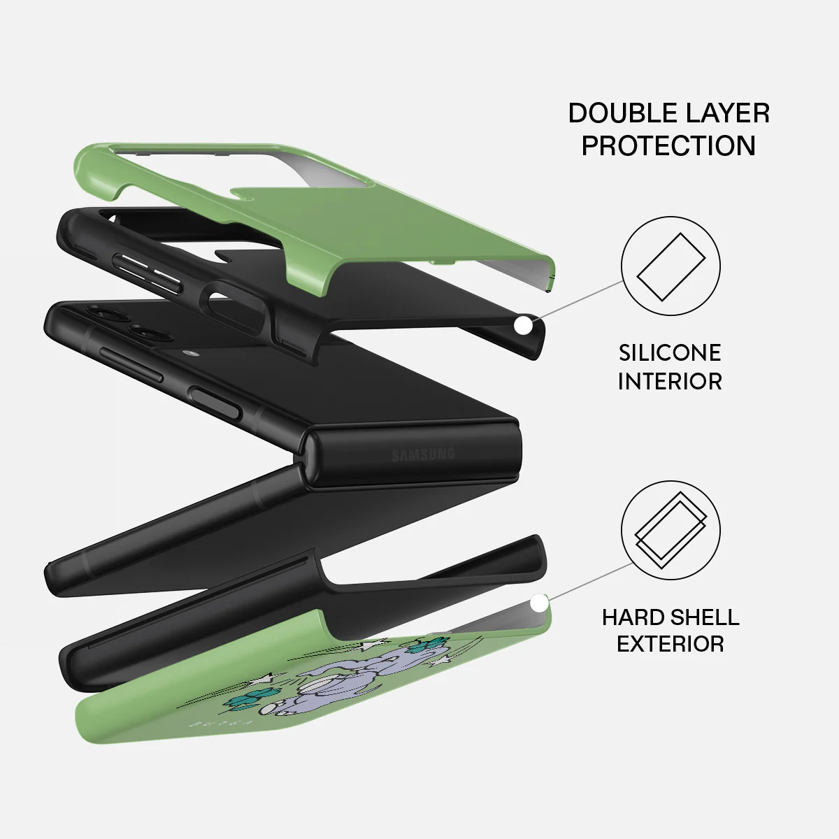 Big Energy - Samsung Galaxy Z Flip 3 Case - Image 2