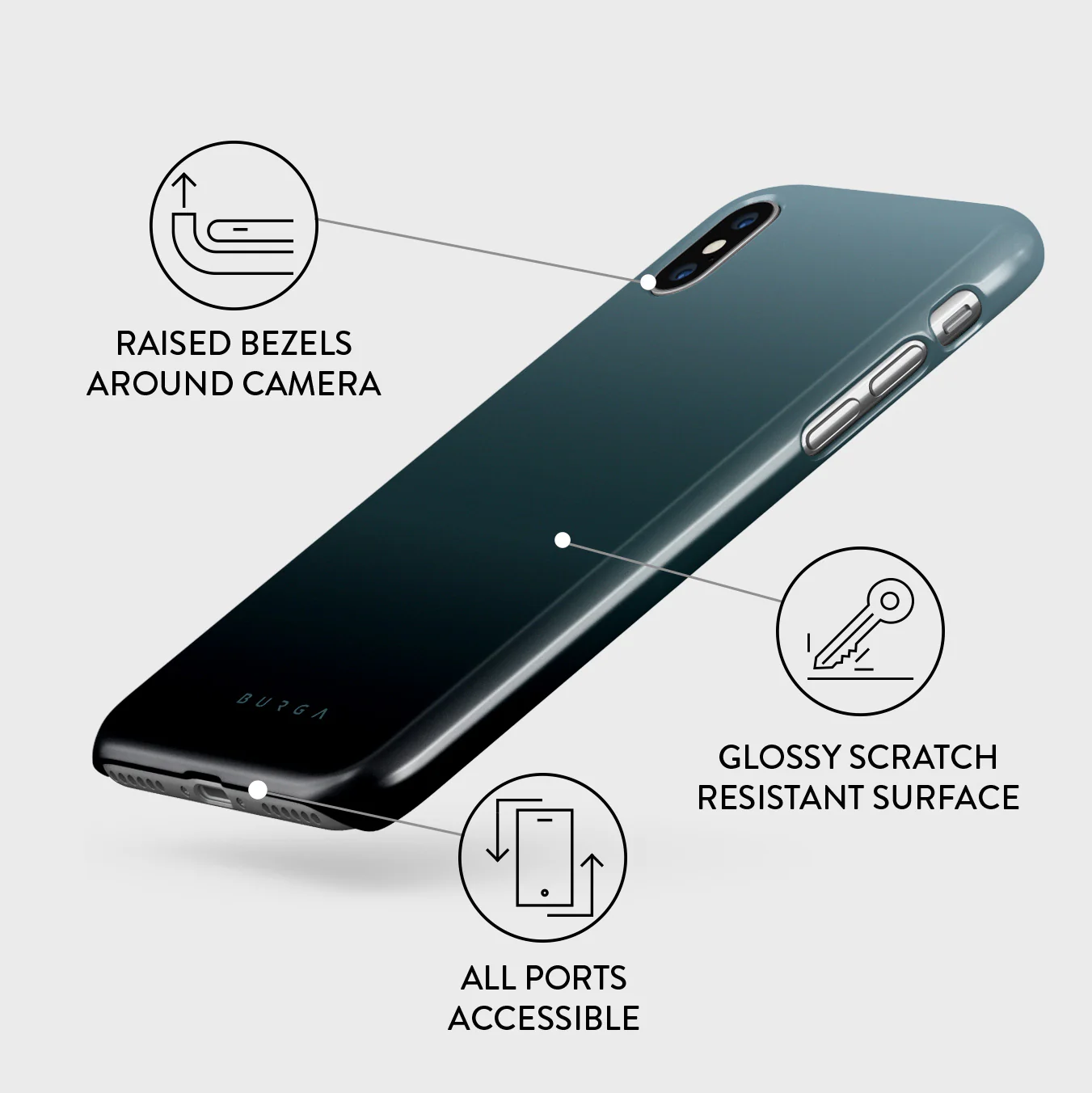 Black Hole - iPhone X / XS Case - Image 3