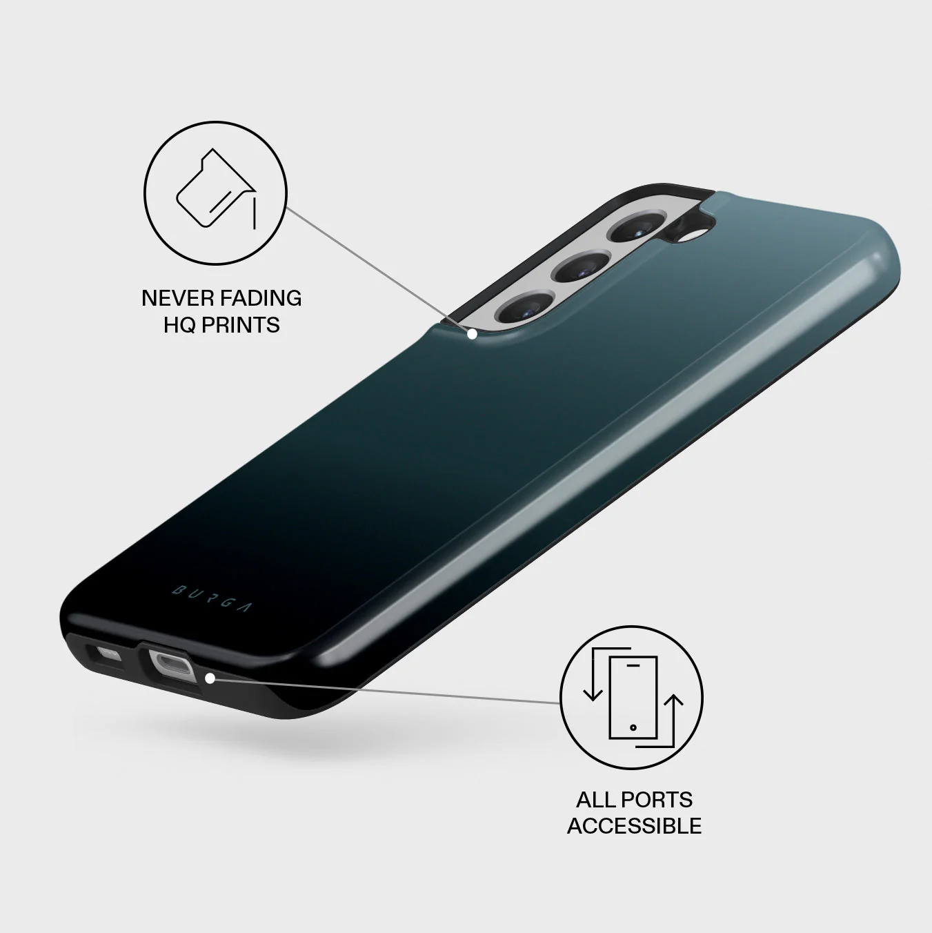 Black Hole - Samsung Galaxy S22 Case - Image 3