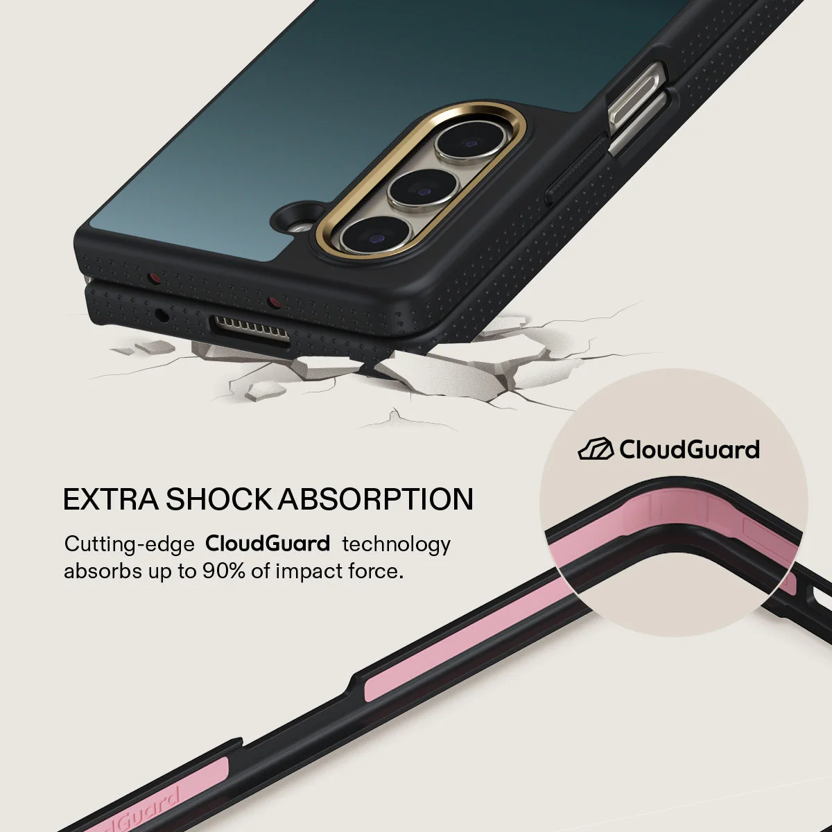Black Hole - Samsung Galaxy Z Fold 5 Case - Image 3