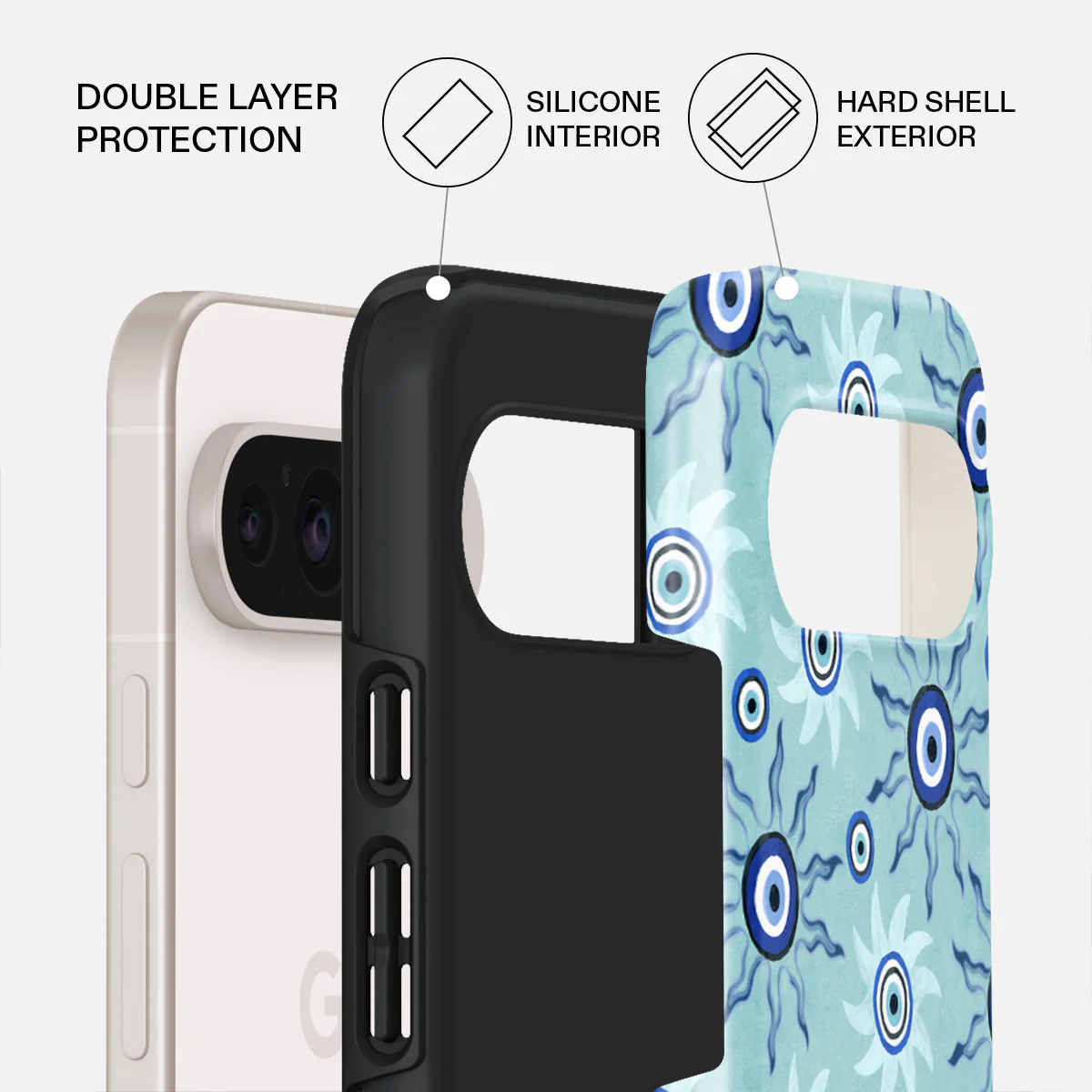 Blue Gaze - Google Pixel 10 Pro Case - Image 2