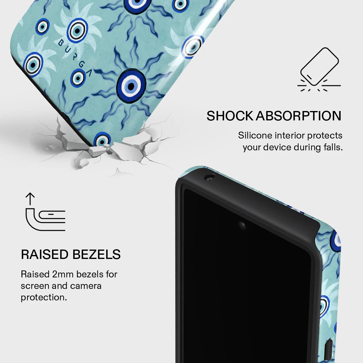 Blue Gaze - Google Pixel 7 Case - Image 4
