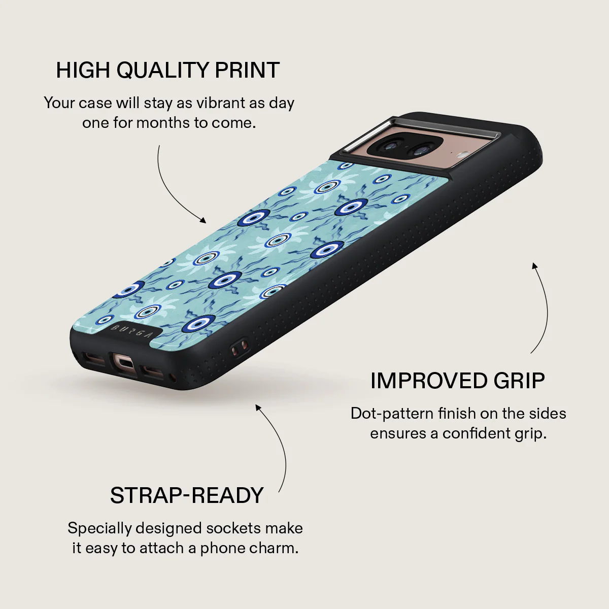 Blue Gaze - Google Pixel 8 Case - Image 16