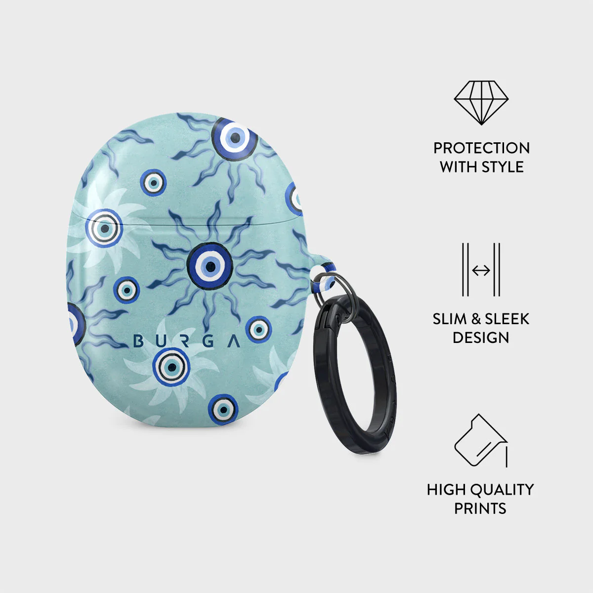 Blue Gaze - Google Pixel Buds 2 Case - Image 4