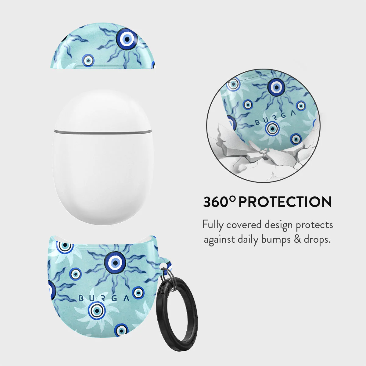 Blue Gaze - Google Pixel Buds Pro Case - Image 2