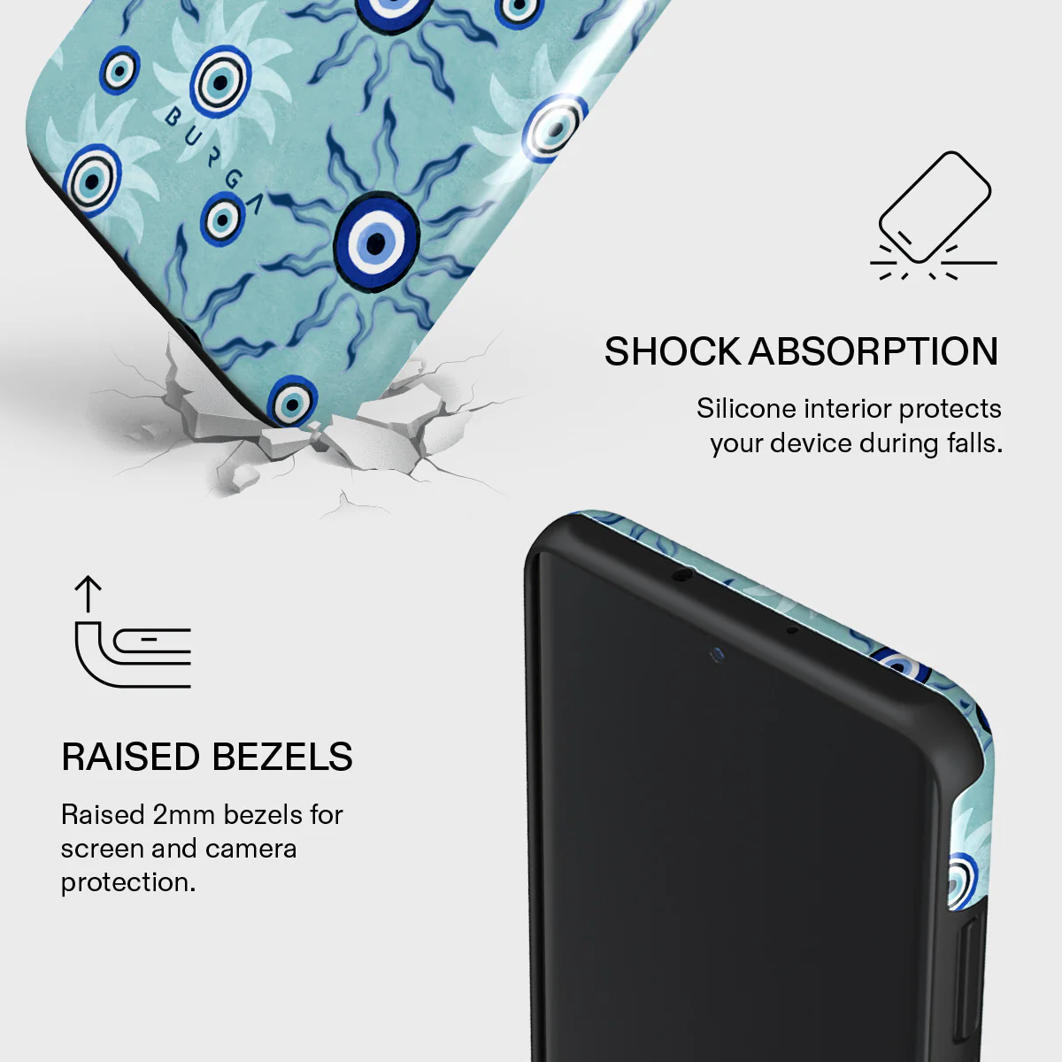 Blue Gaze - Huawei P30 Case - Image 8