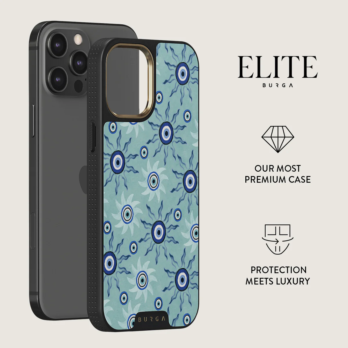 Blue Gaze - iPhone 12 Pro Case - Image 6