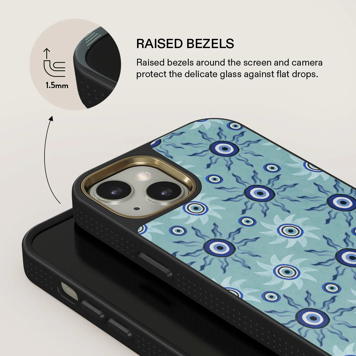 Blue Gaze - iPhone 13 Case - Image 8