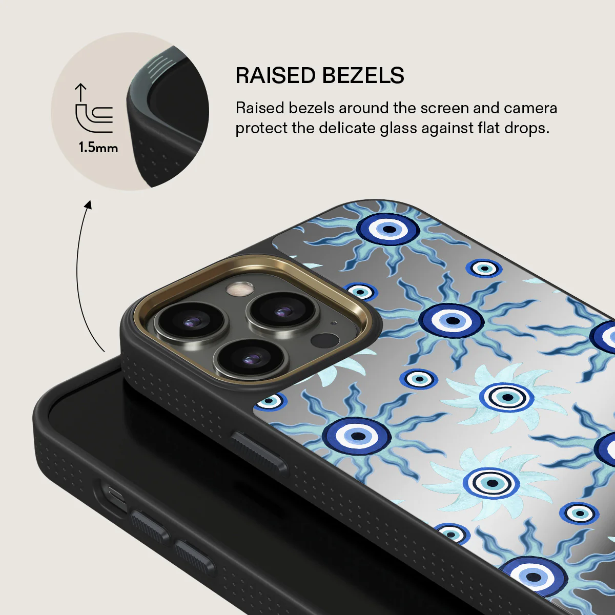 Blue Gaze - iPhone 13 Pro Max Case - Image 30
