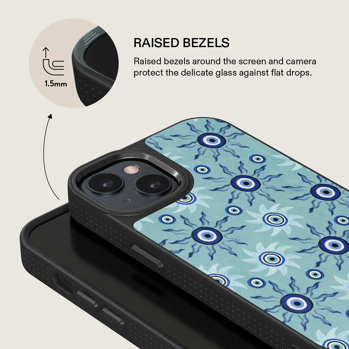 Blue Gaze - iPhone 14 Case - Image 15