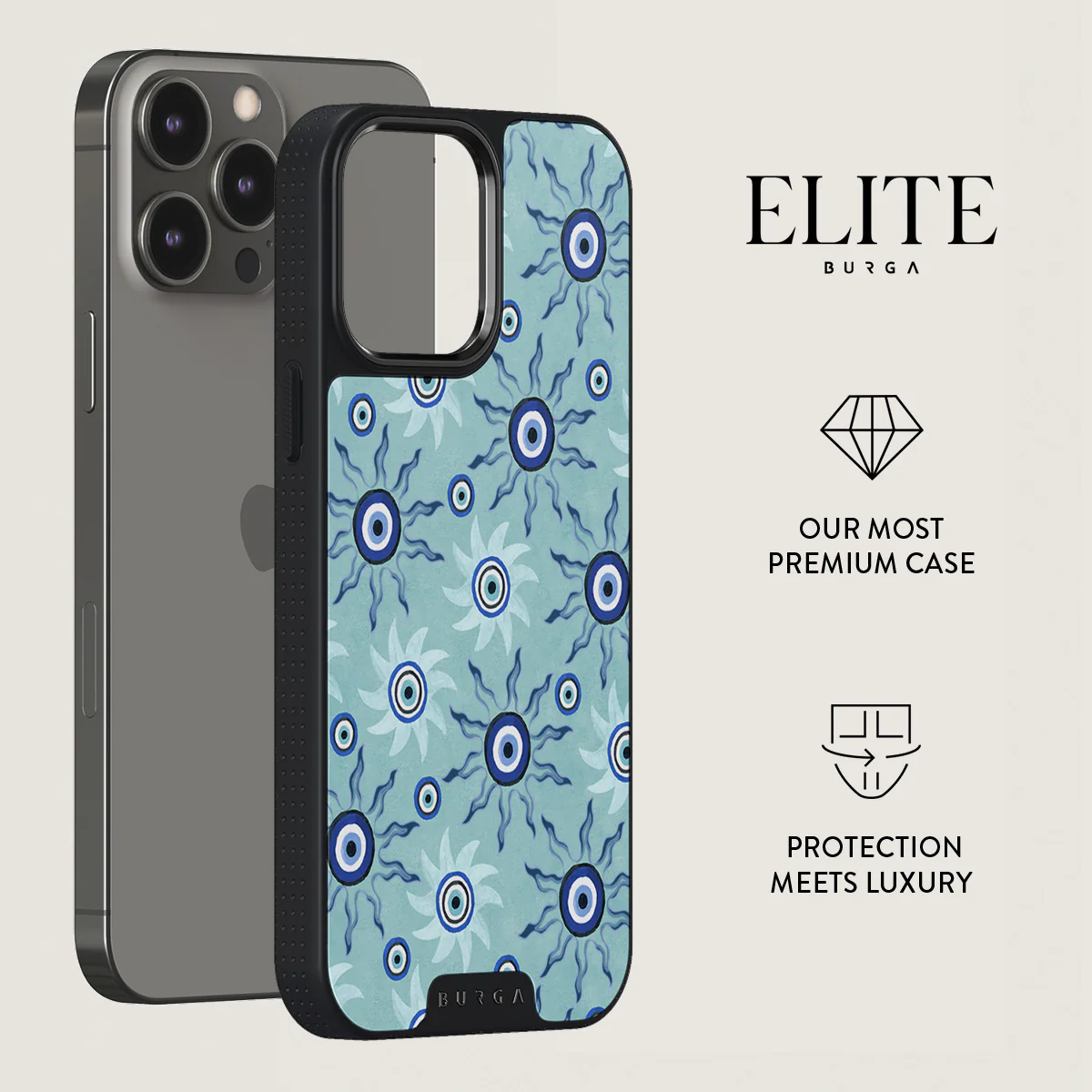 Blue Gaze - iPhone 14 Pro Case - Image 13