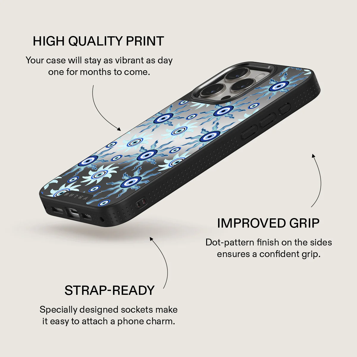 Blue Gaze - iPhone 14 Pro Max Case - Image 39