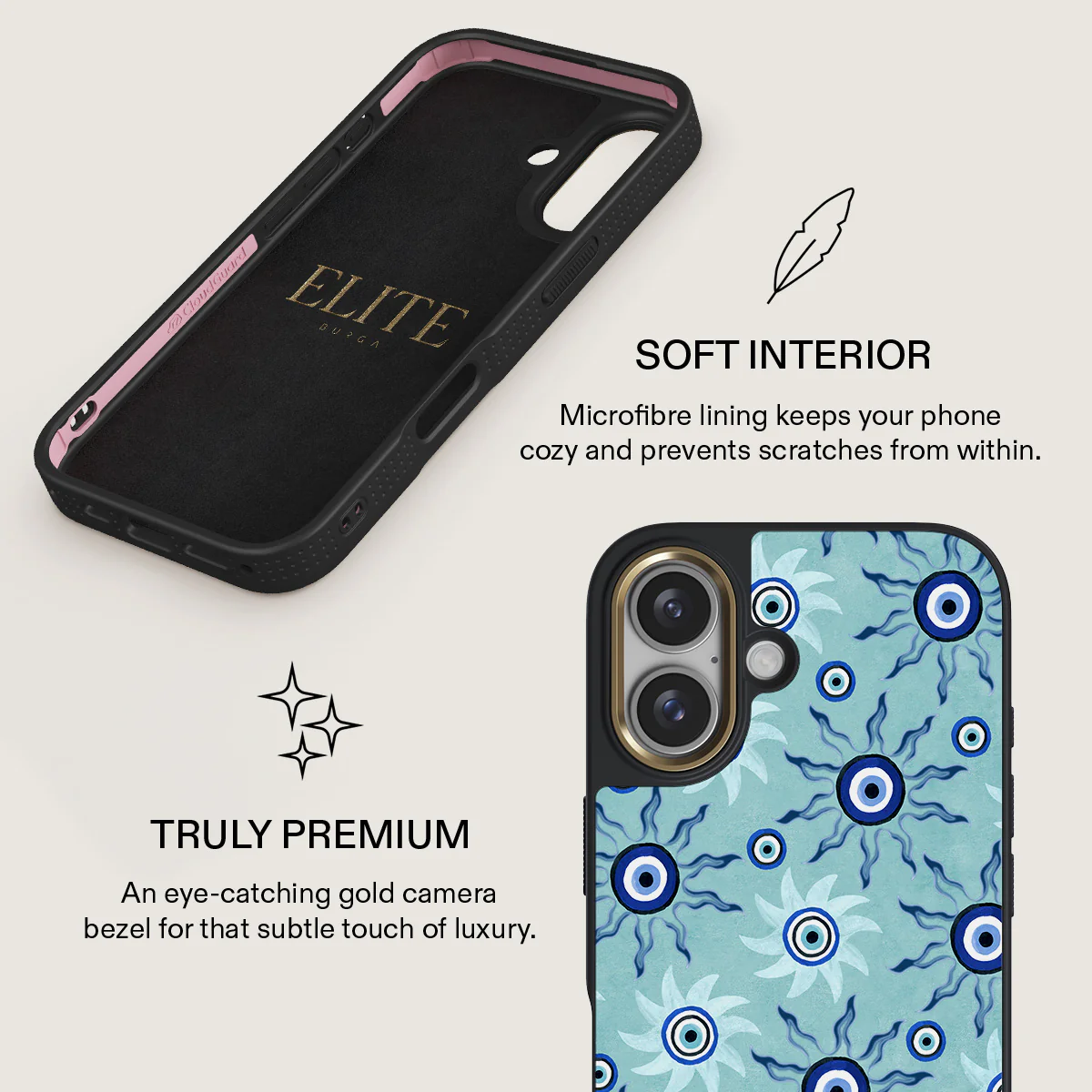 Blue Gaze - iPhone 16 Case - Image 11