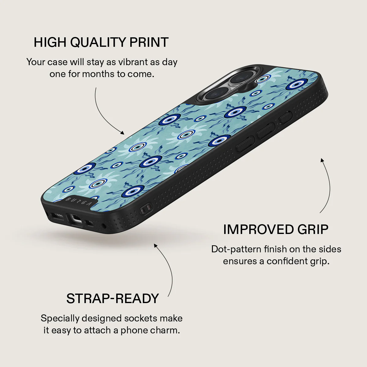 Blue Gaze - iPhone 16 Case - Image 17