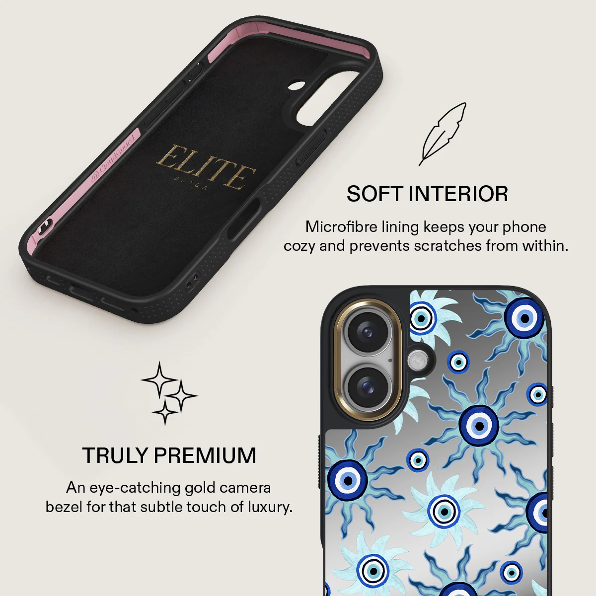 Blue Gaze - iPhone 16 Case - Image 33