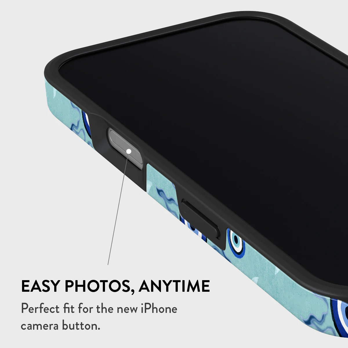 Blue Gaze - iPhone 16 Case - Image 5