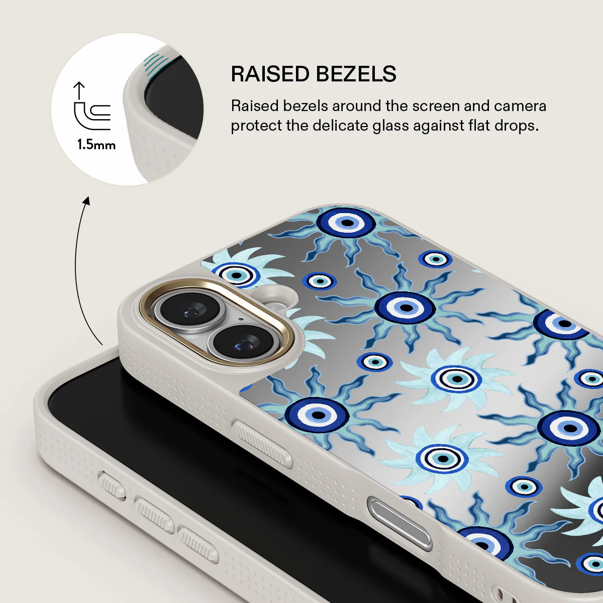 Blue Gaze - iPhone 16 Case - Image 52
